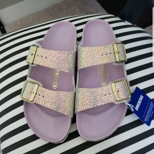 ARIZONA LUX BIRKENSTOCK SANDALS PURPLE SIZE 9/10